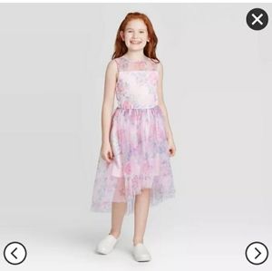 Zenzi size 7/8 Blush colored floral dress